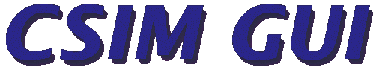 CSIM GUI